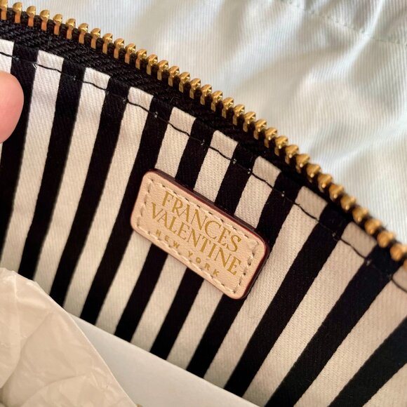 Frances Valentine Black Wristlet (with dustbags, care card, etc.) - Picture 9 of 9